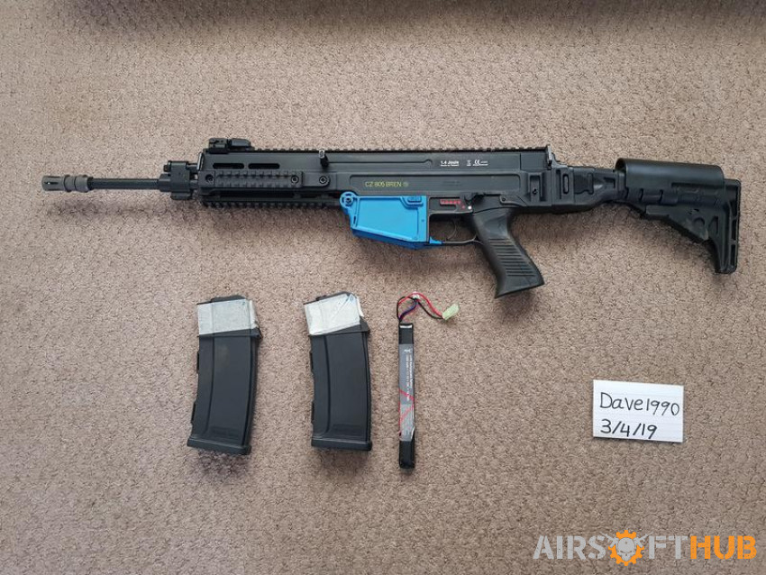ASG CZ 805 Bren A1 - Used airsoft equipment