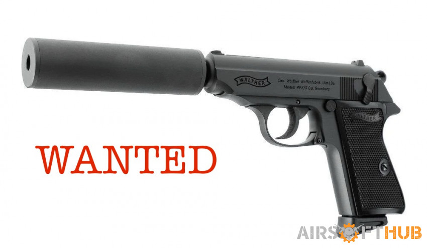 WANTED VFC WALTHER PPK - Used airsoft equipment