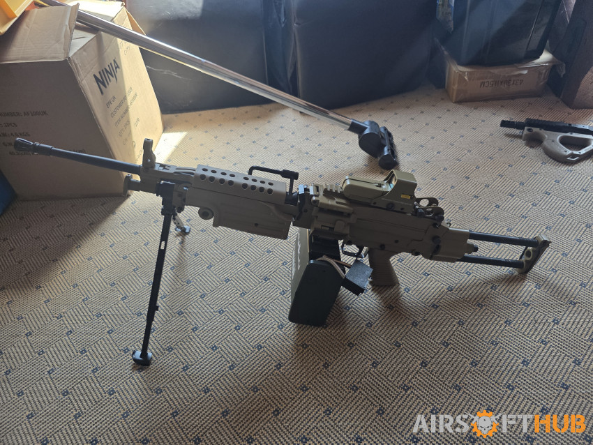 A&K M249 Full Metal - Used airsoft equipment