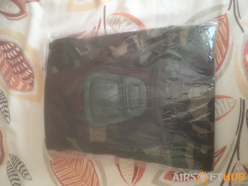 Airsoft Woodland Trousers L - Used airsoft equipment