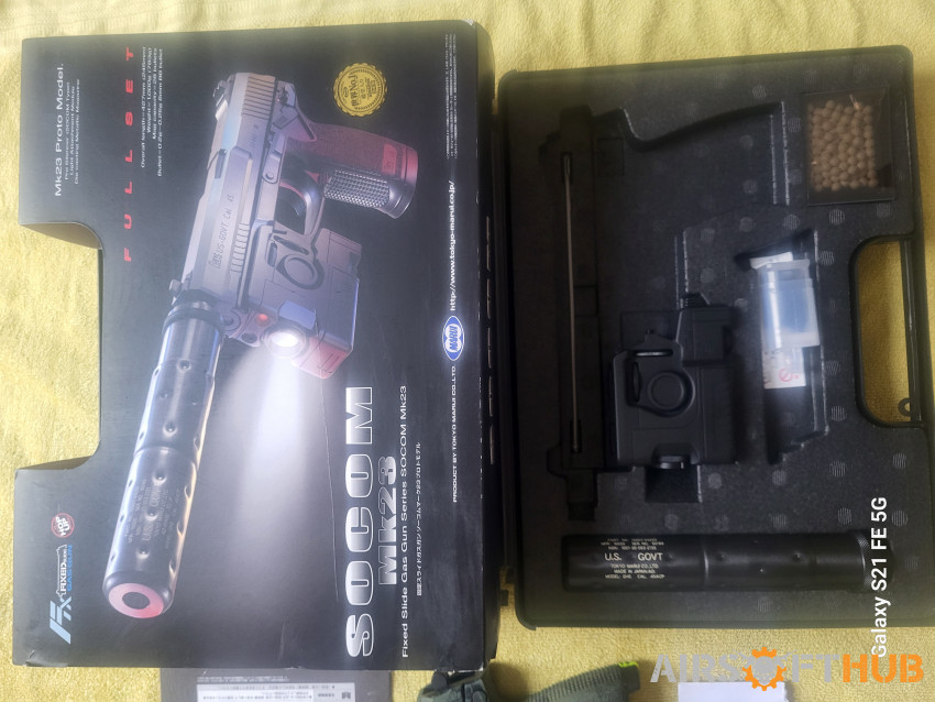 TM MK23 LONGBOW UPGRADE - Used airsoft equipment