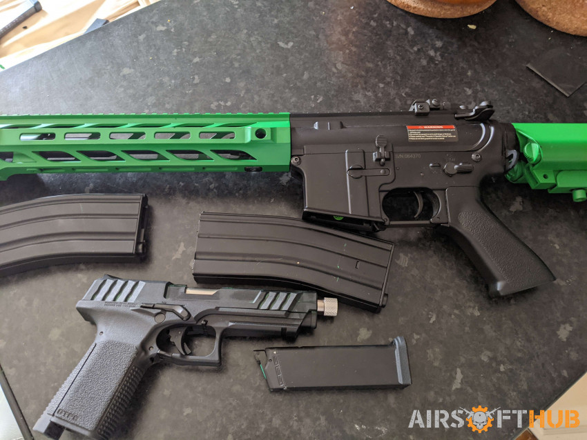 Primary and secondary bundle - Used airsoft equipment
