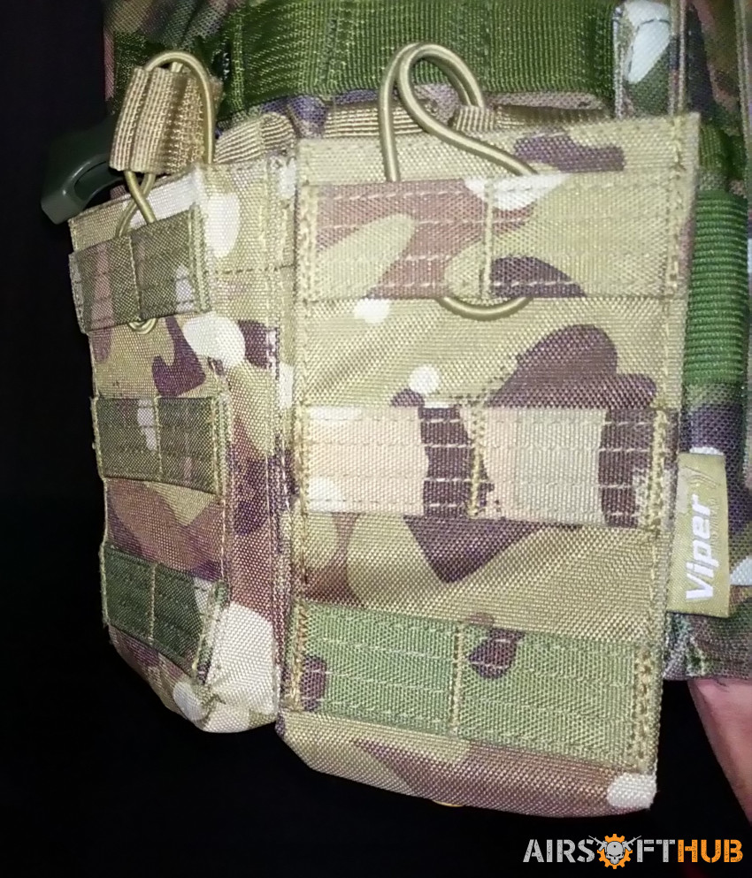 Multicam Molle Vest & Trousers - Used airsoft equipment