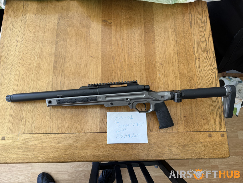 TM VSR One sniper rifle - Used airsoft equipment