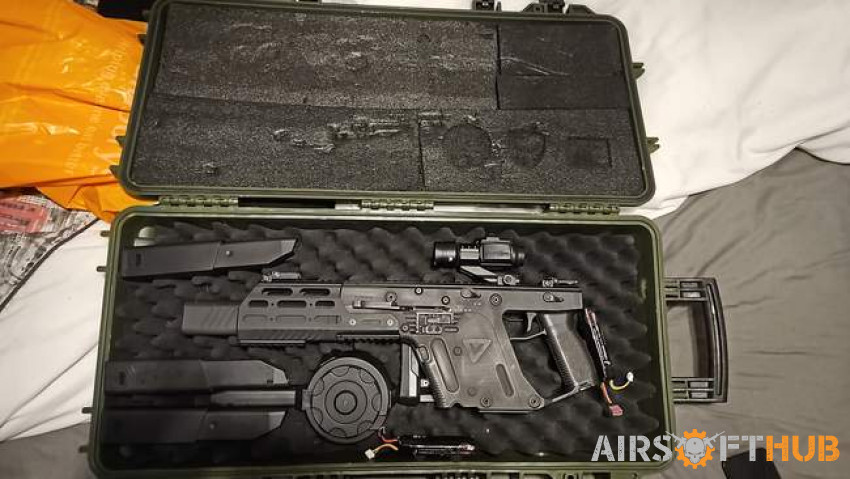 Krytac kriss vector - Used airsoft equipment