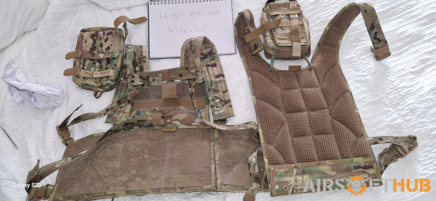 Warrior assault system bundle - Used airsoft equipment