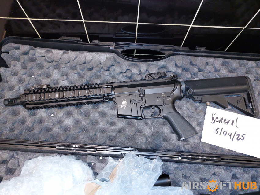 Asg m15 Dmr locked to semi - Used airsoft equipment