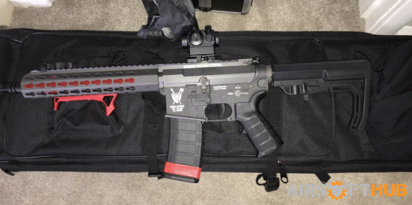 King Arms AEG M4 TWS CQB - Used airsoft equipment