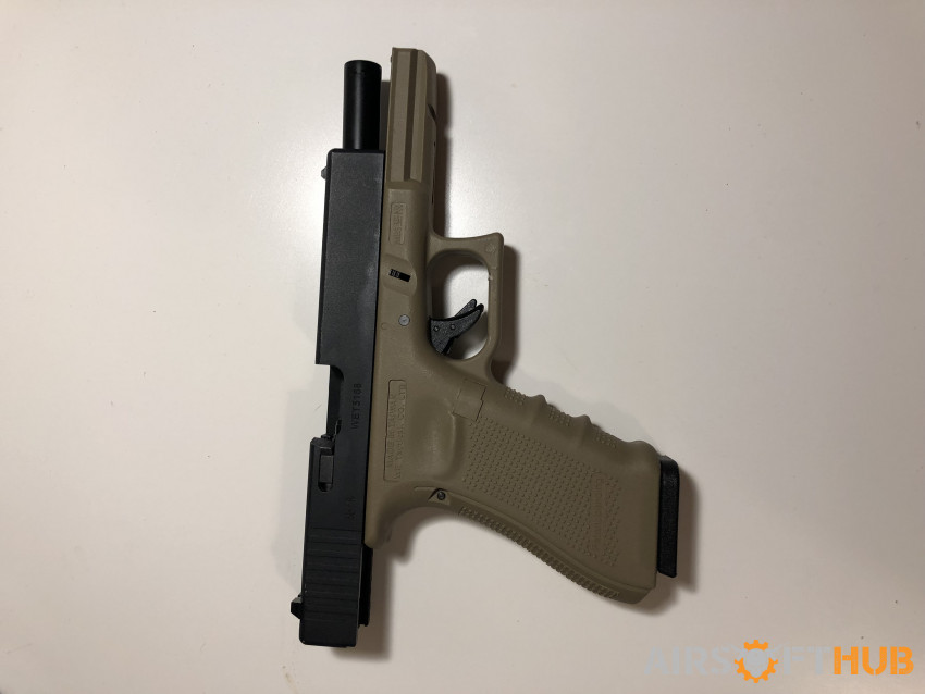 WE glock 19 green gass - Used airsoft equipment