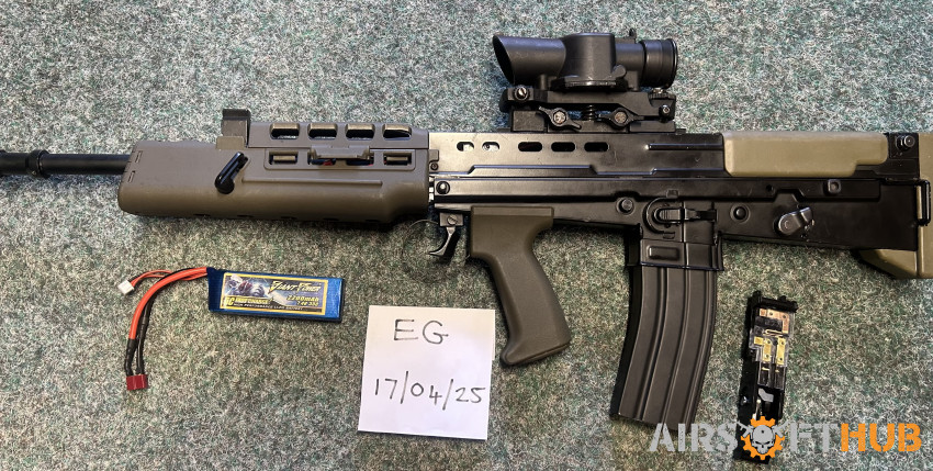 ICS metal L85A2 SA80 - Used airsoft equipment