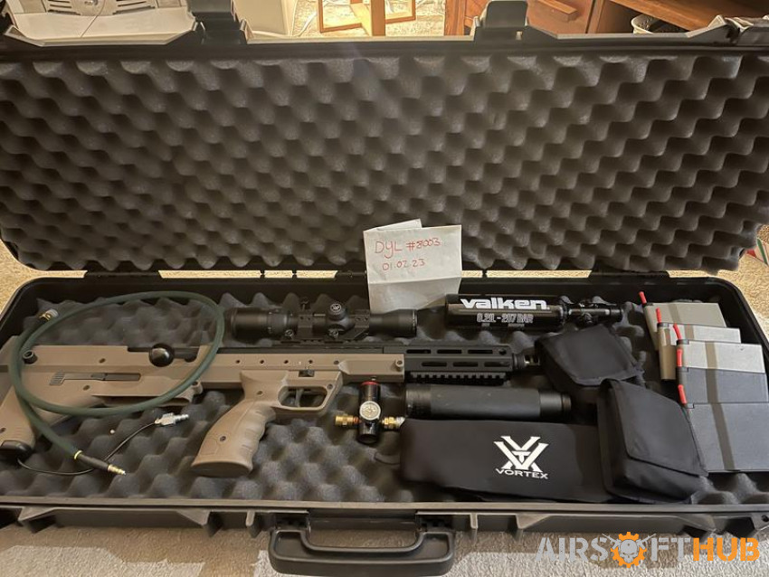 Silverback srs a2 hpa set up - Used airsoft equipment