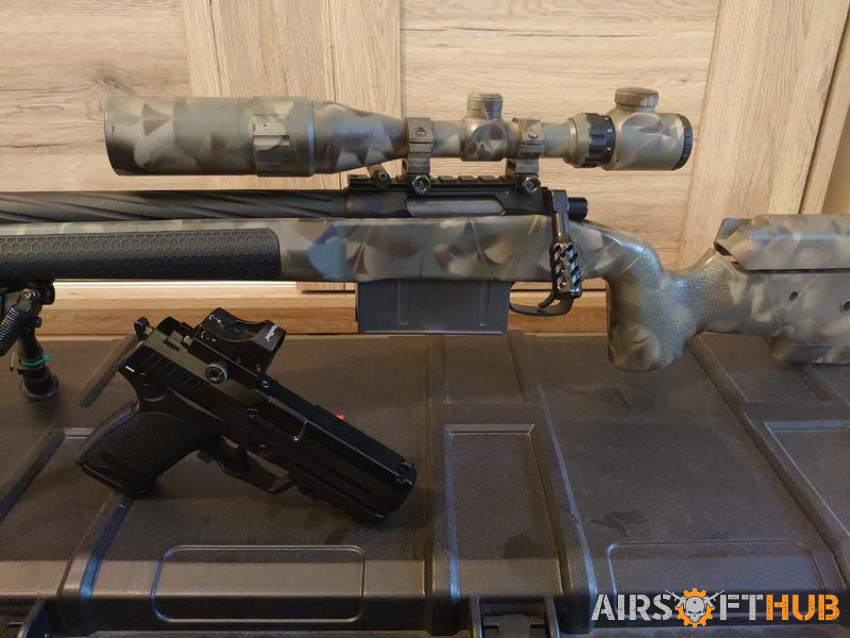 Custom Sniper Set! - Used airsoft equipment