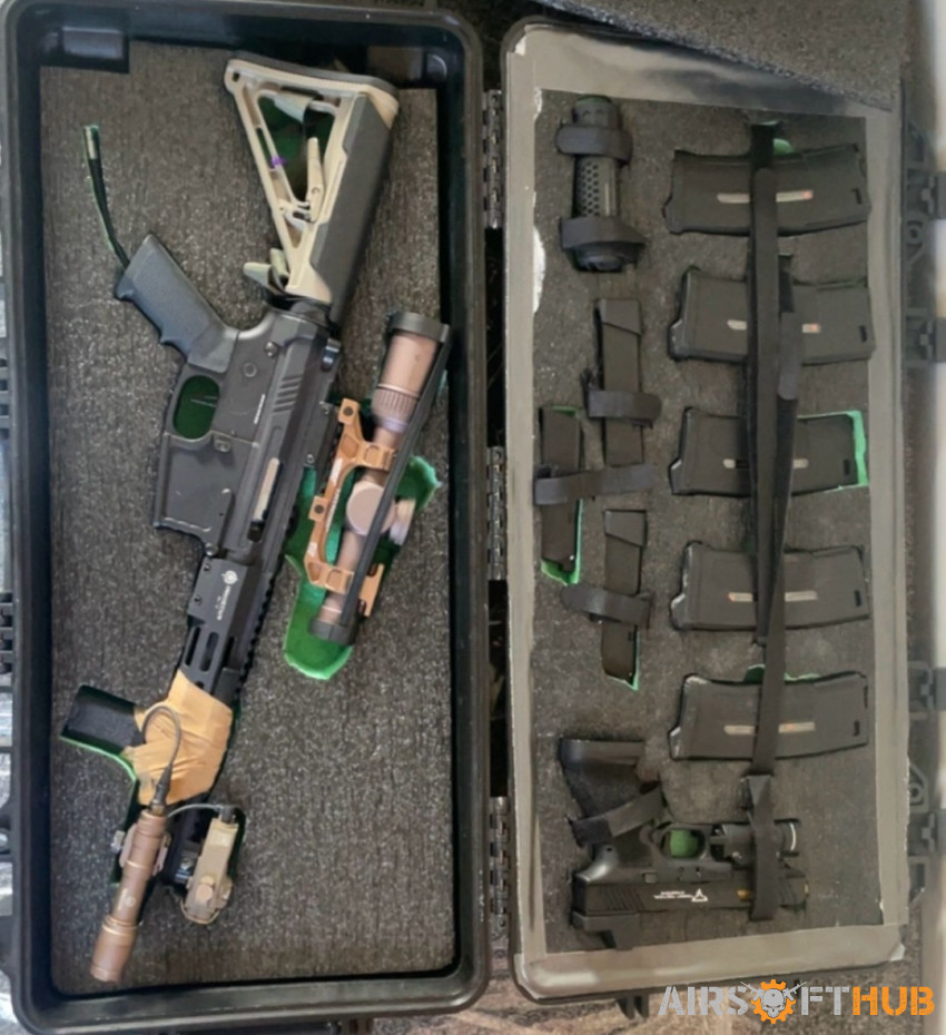 MTW Billet bundle with TT Gloc - Used airsoft equipment