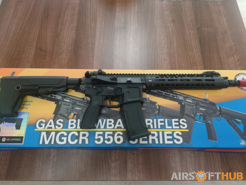 G&G mgcr gas blow back rifle - Used airsoft equipment