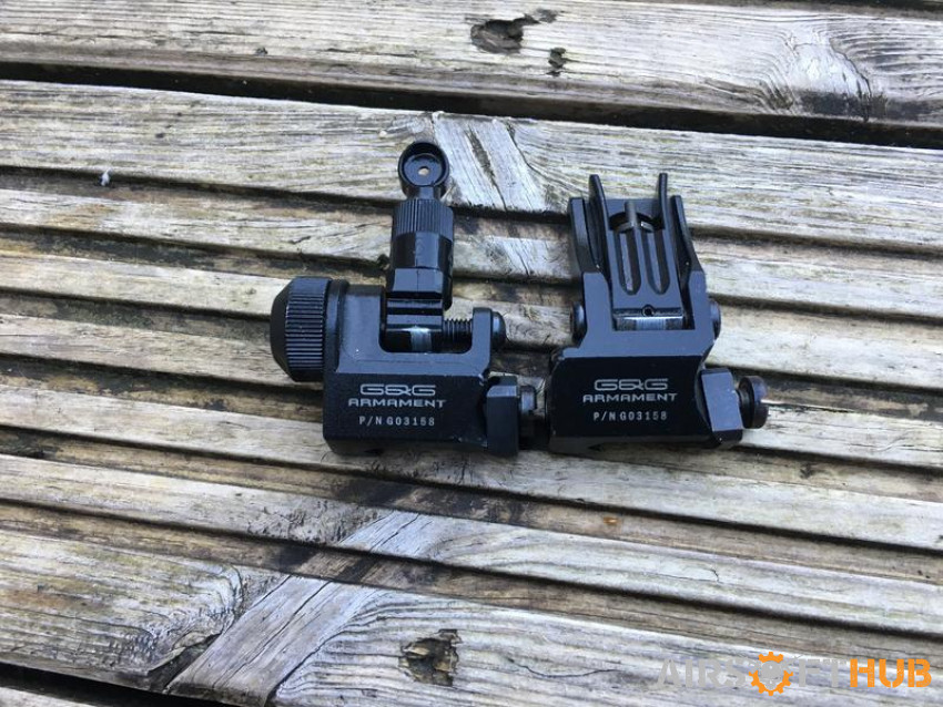 G&G Armament open sights - Used airsoft equipment
