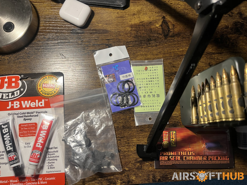 MAX CA M249 MK46 SPW BUNDLE - Used airsoft equipment