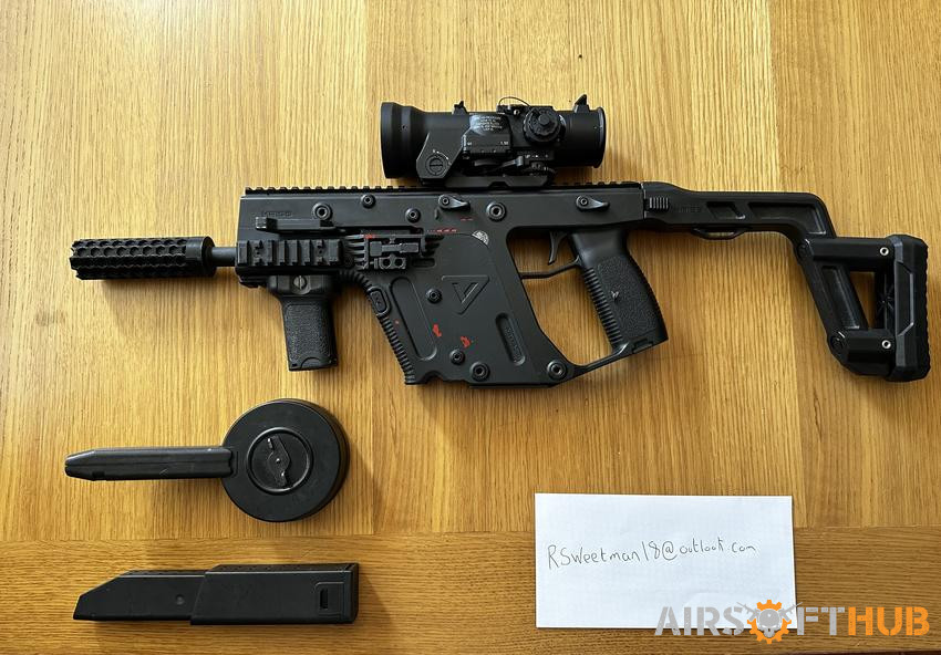 KRYTAC Kriss Vector - Used airsoft equipment