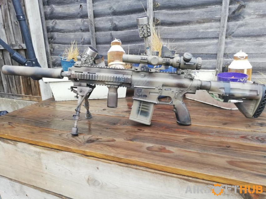 Hk 417 - Used airsoft equipment