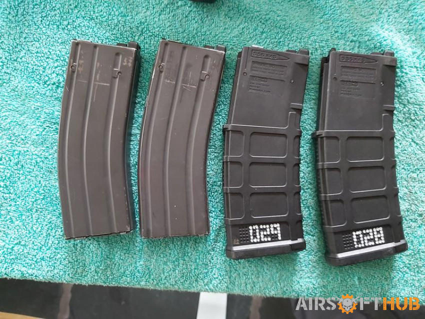 Mws mags - Used airsoft equipment