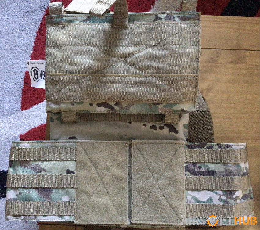 Plate carrier full setup - Used airsoft equipment