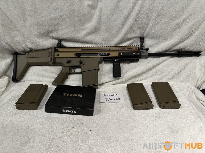 Tokyo Marui SCAR-H NGRS Bundle - Used airsoft equipment