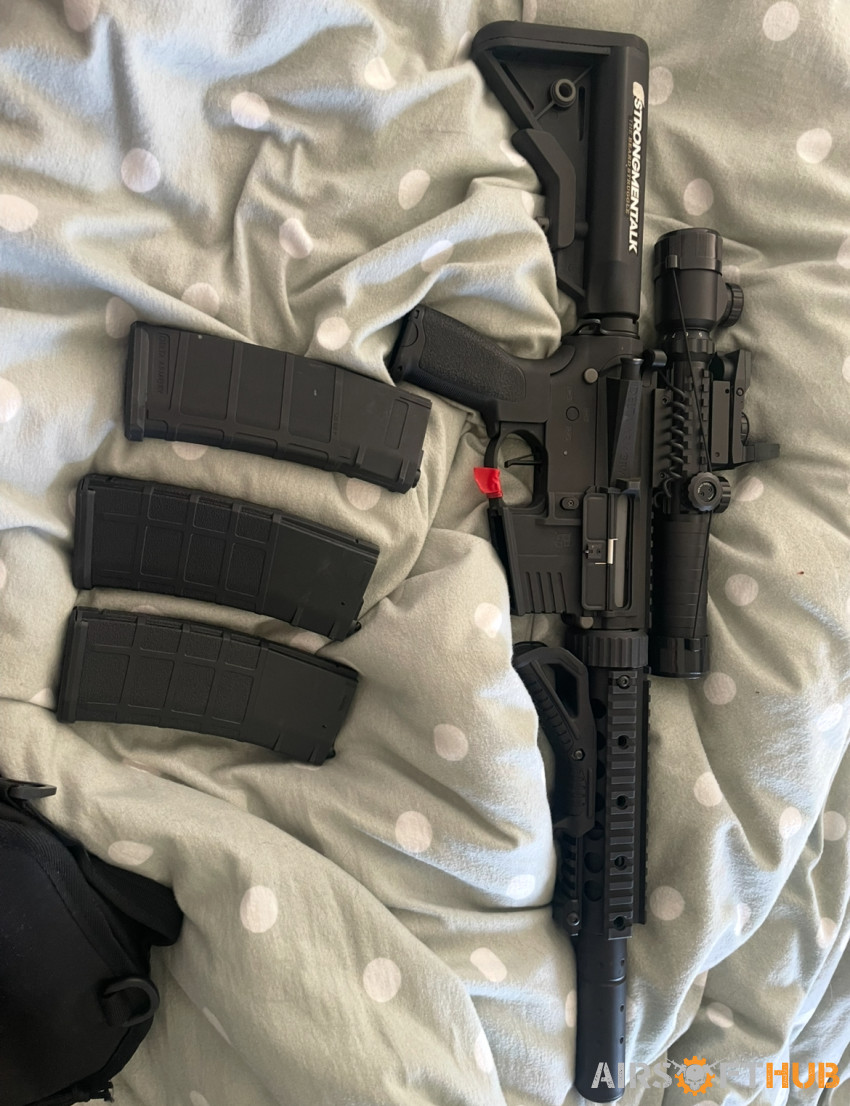 Electric M4 Rifle - Used airsoft equipment