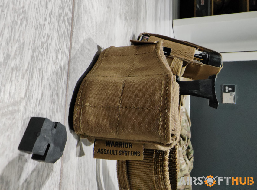 W.A.S. Universal Holster - Tan - Used airsoft equipment