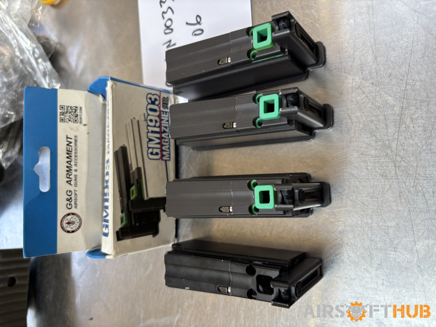 G&G GM1903 Gas Magazines - Used airsoft equipment