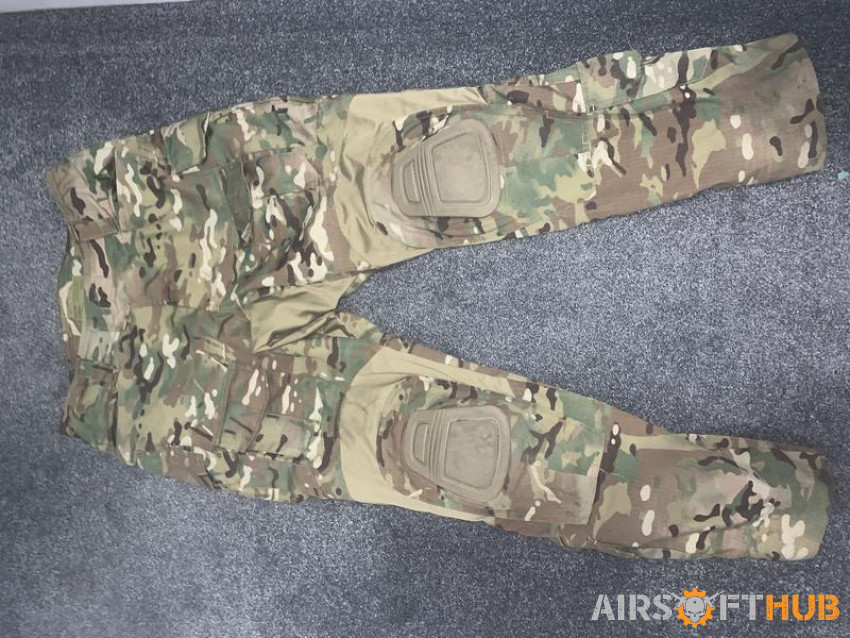 Multicam BDU’s and Lowa boots - Used airsoft equipment