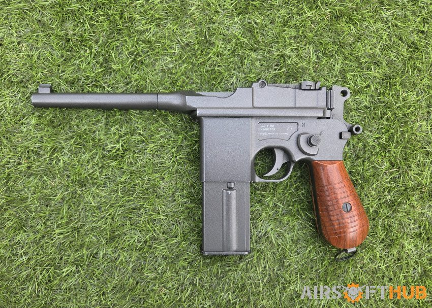 KWC Mauser C96 Broomhandle - Used airsoft equipment