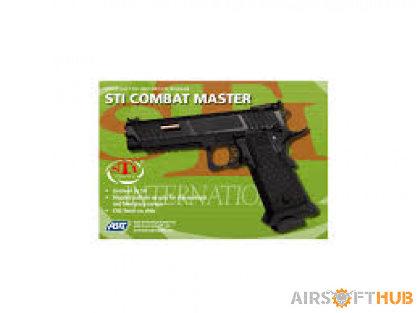ASG STI COMBAT MASTER - Used airsoft equipment