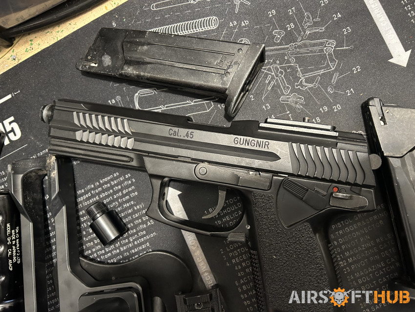 Tm mk23 upgraded - Used airsoft equipment