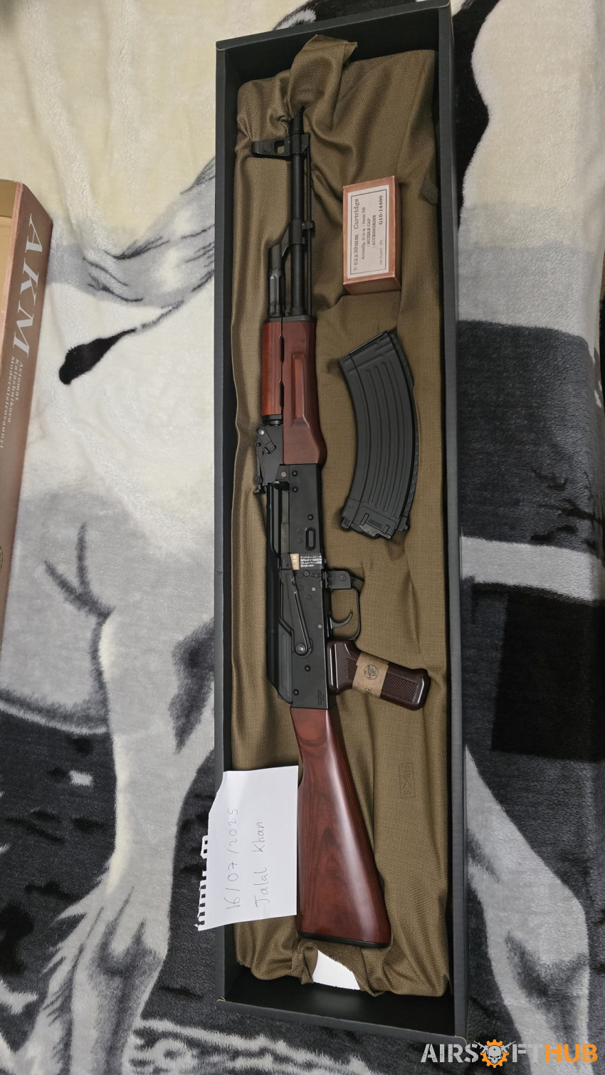 Tokyo marui akm GBBR - Used airsoft equipment
