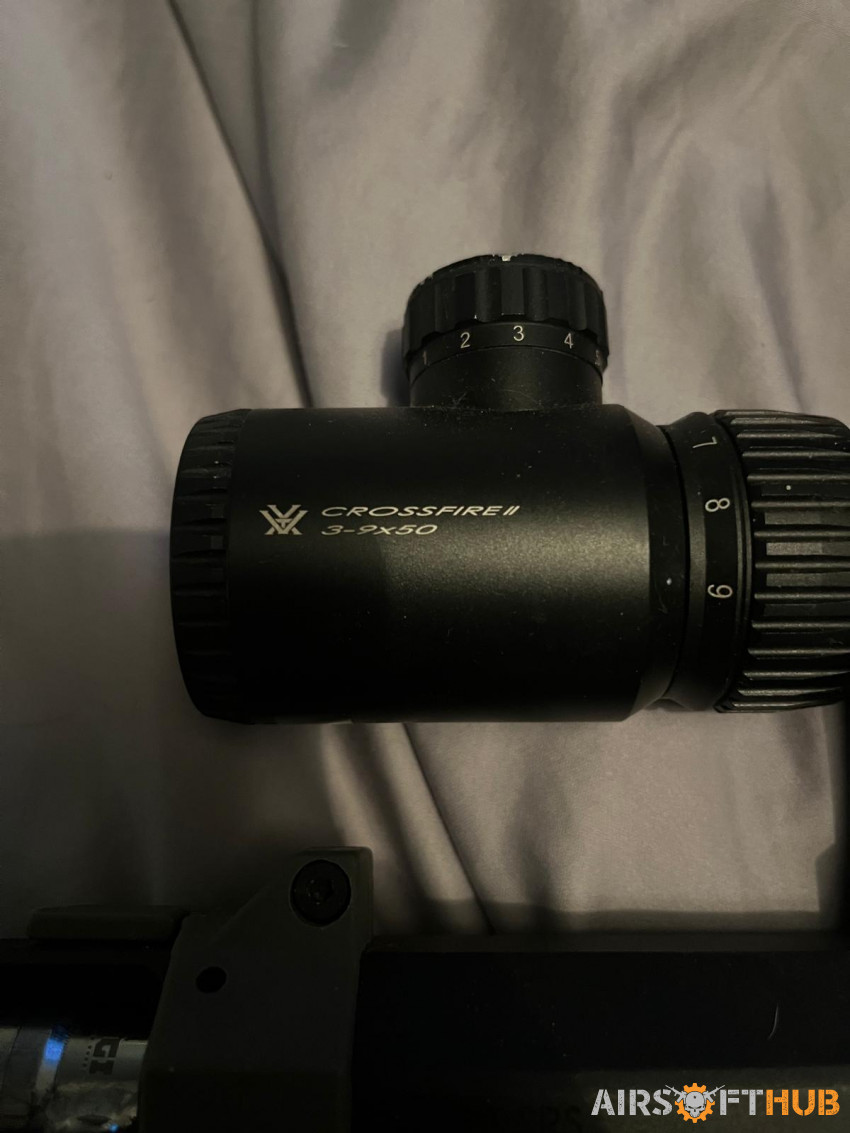 Fully upgraded SRS A2 with the - Used airsoft equipment