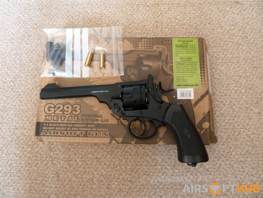 Webley G293, CO2, full metal - Used airsoft equipment
