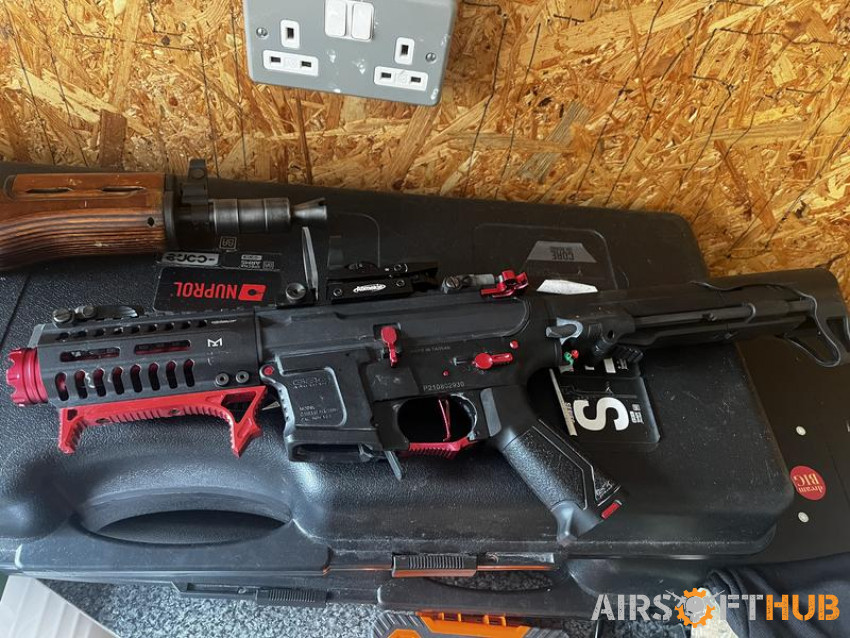 G&G arp9 fire red - Used airsoft equipment