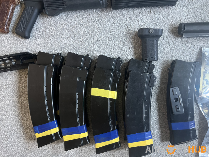 WE AK PMC UPGRADED FULL PACKAG - Used airsoft equipment