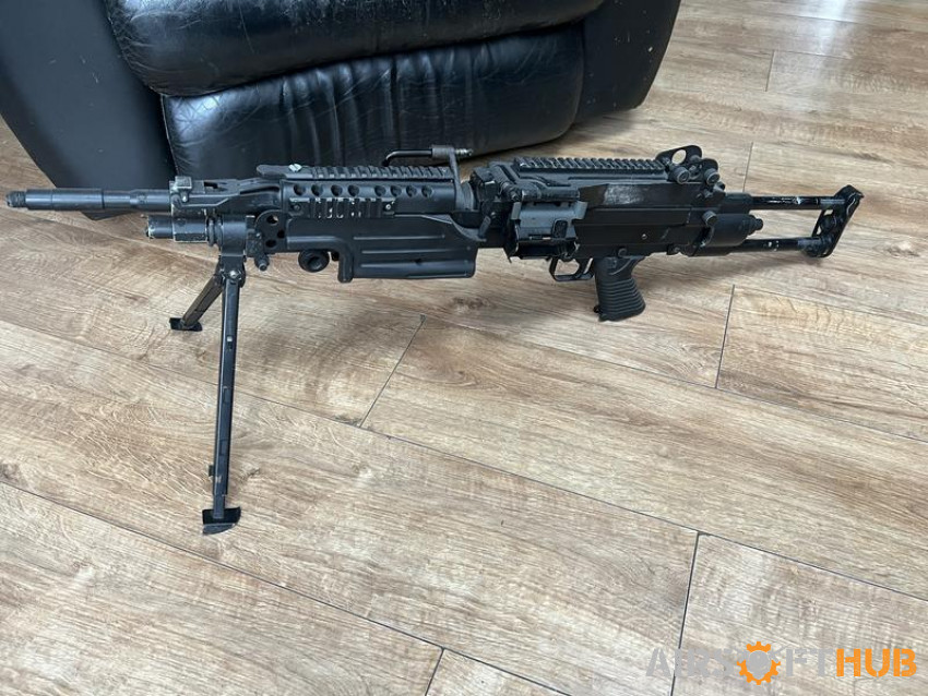 A&K M249 full metal upgraded - Used airsoft equipment