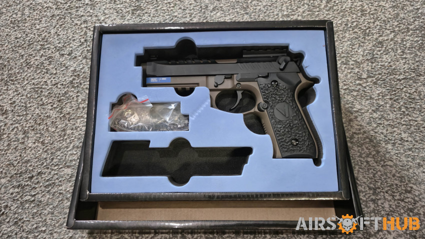 NEW Vorsk VM9 GBB – Tan/Black - Used airsoft equipment