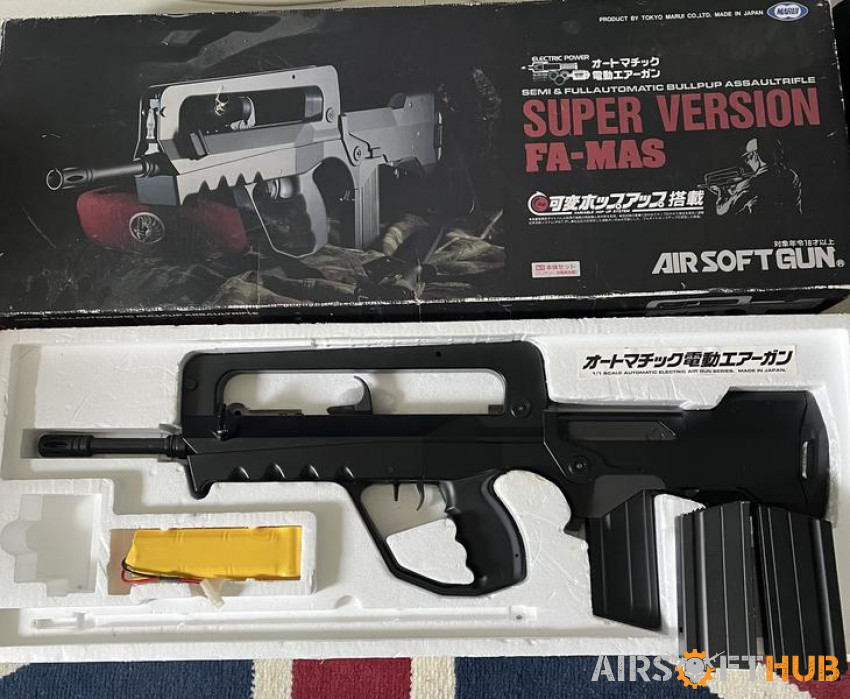 Tokyo Marui FAMAS SV - Used airsoft equipment