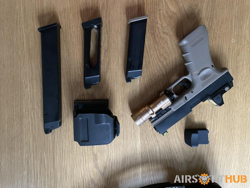 Raven Glock 18 Upgraded - Used airsoft equipment