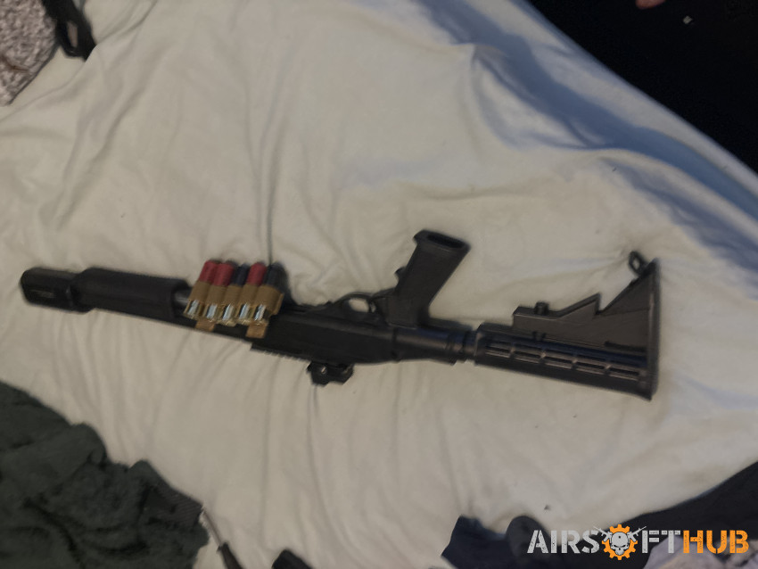 Golden Eagle gas shotty - Used airsoft equipment