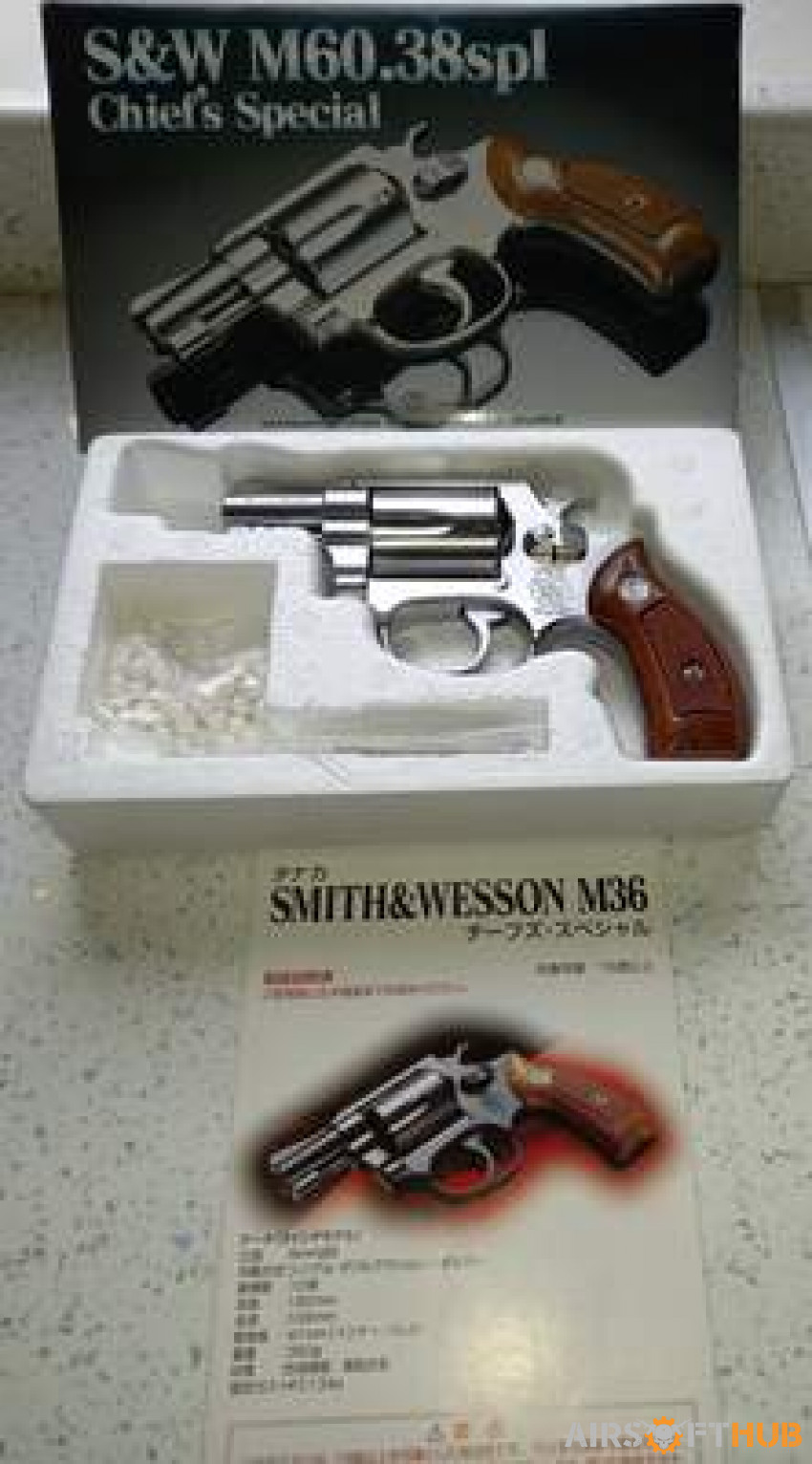 SMITH AND WESSON M60. - Used airsoft equipment