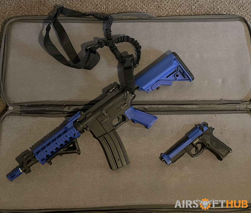 AR + Pistols - Used airsoft equipment