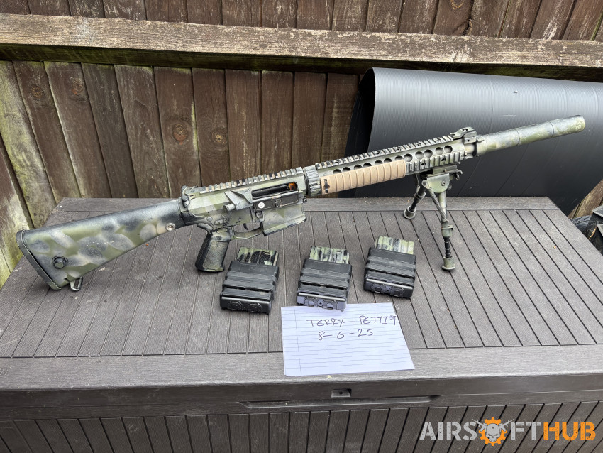 DMR sr25 Cyma platinum - Used airsoft equipment