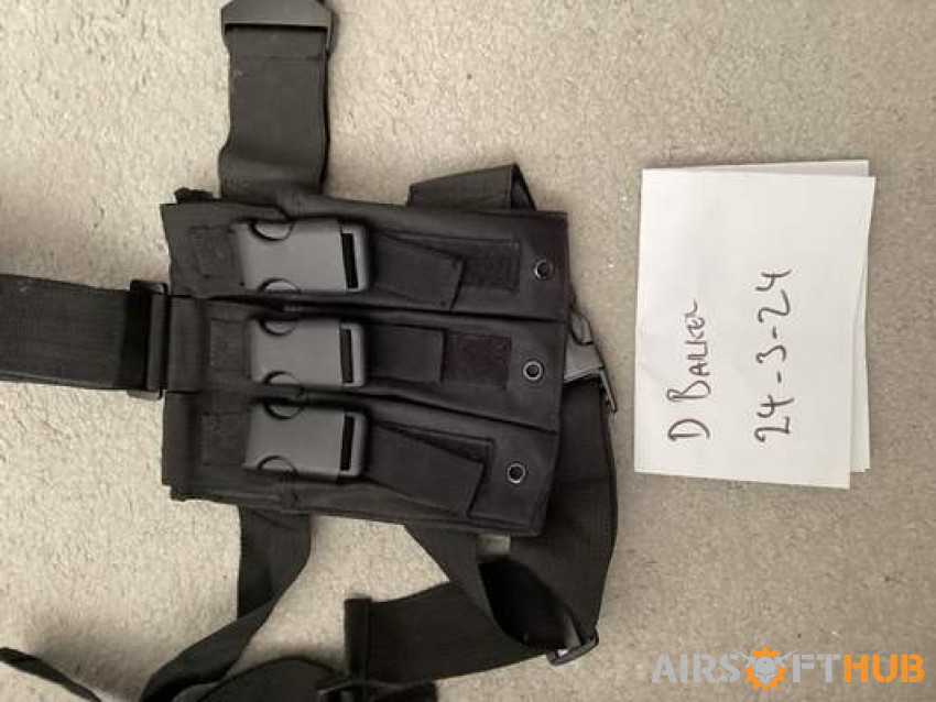 MP5 leg mag holder - Used airsoft equipment