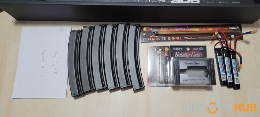 tm ngrs mp5sd - Used airsoft equipment