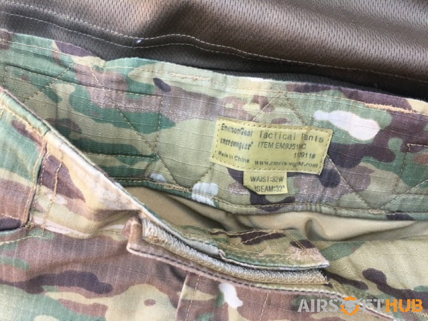Mtp top & trousers - Used airsoft equipment