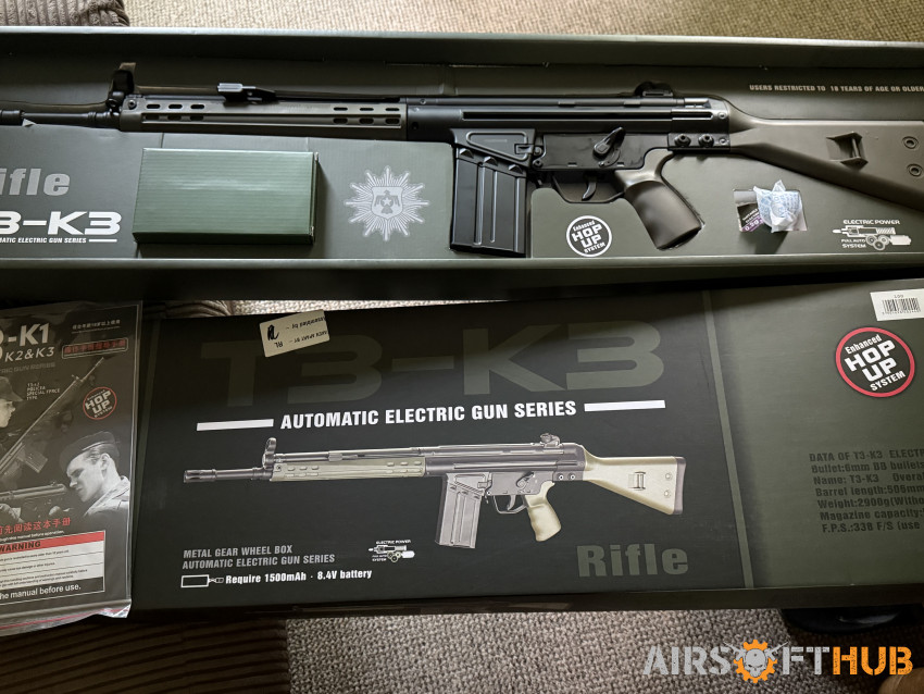 G3-K3 - Used airsoft equipment