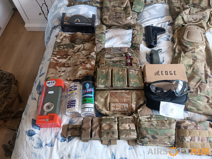 M4 and Gear - Used airsoft equipment